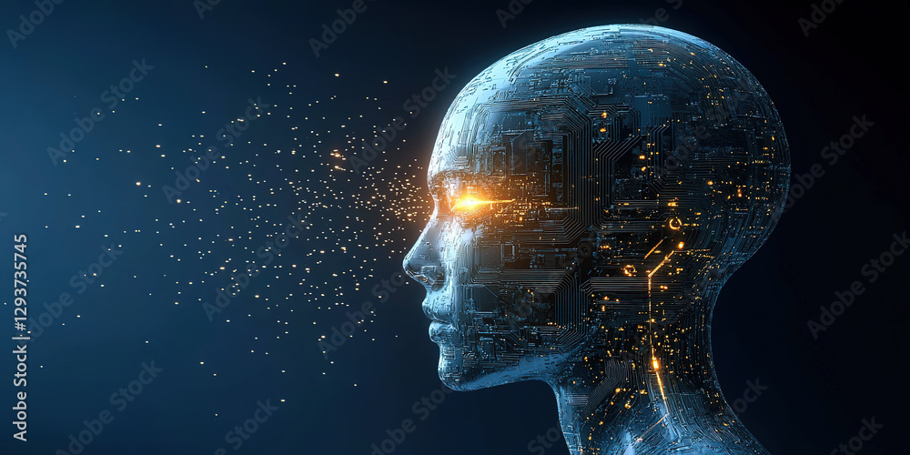 Artificial Intelligence Robots AI Theme Technology Background Artificial Intelligence Robots AI Theme Technology Background