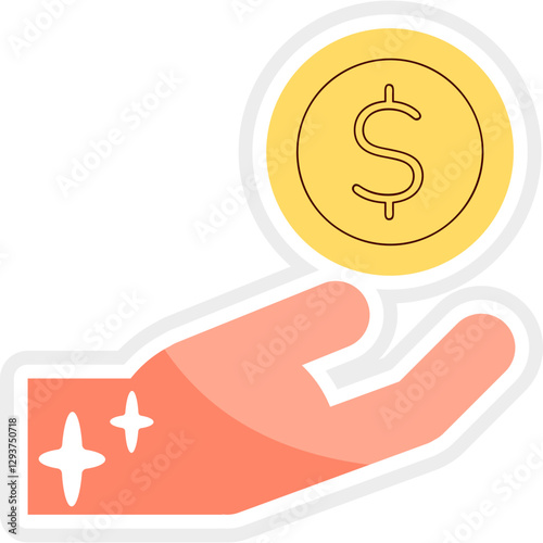 Tax day icon elements