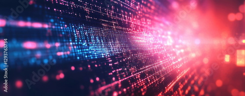 Dynamic abstract background representing digital technology concepts