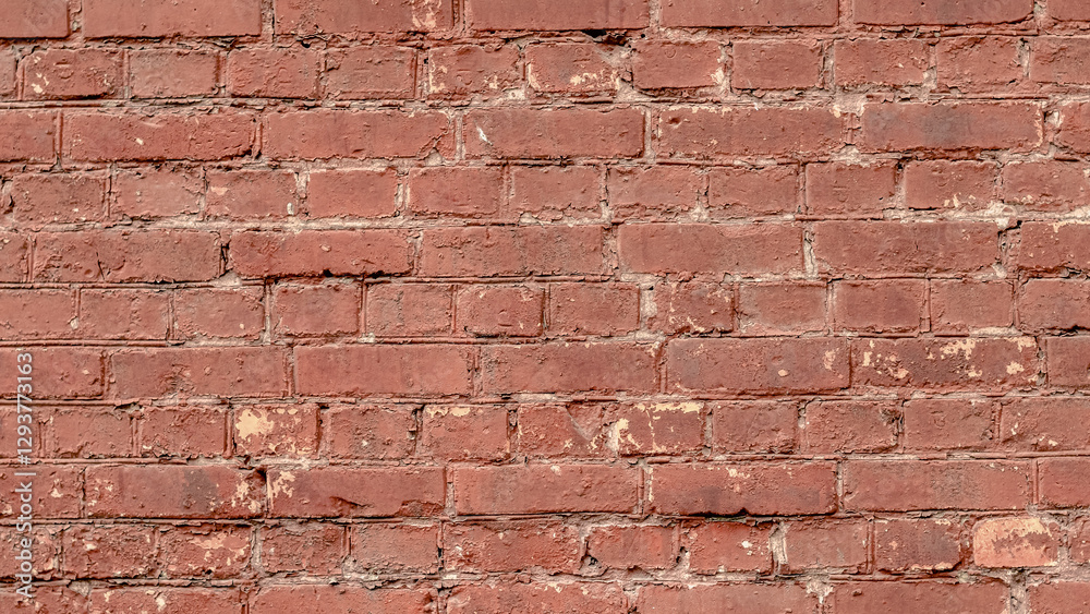 Obraz premium texture wall old red brick