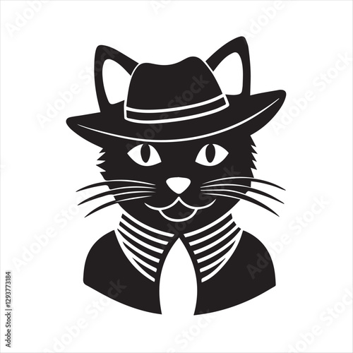cute cat head
