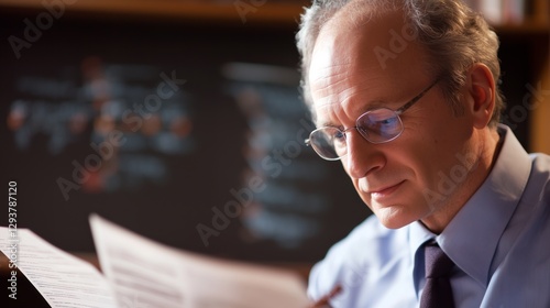 A dedicated scholar figure