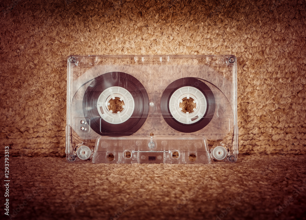 Old Audio Tape Cassette