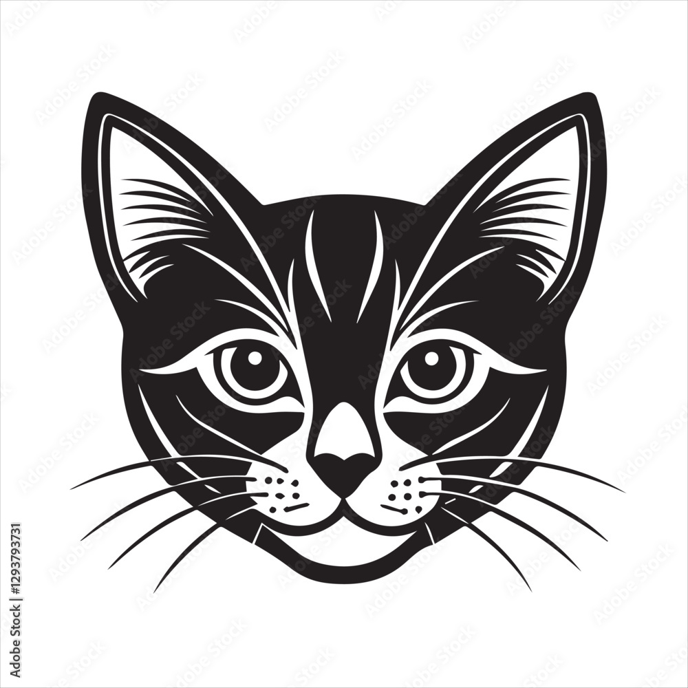 cat silhouette vector style cat silhouette vector style