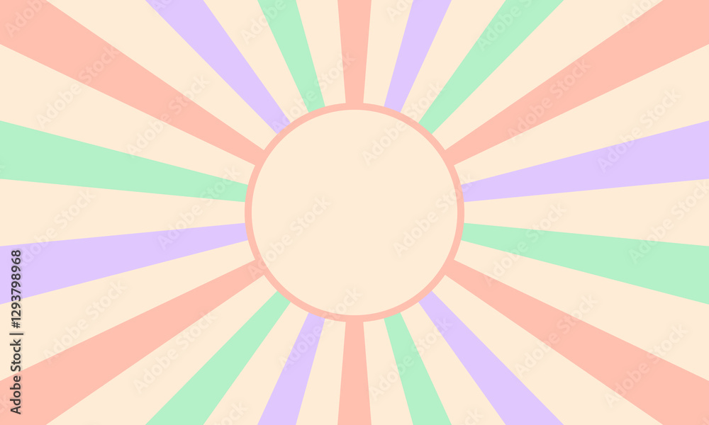 Retro background with sunburst pattern with converging lines creates optical and geometric visual effect. Abstract background Retro background with sunburst pattern with converging lines creates optical and geometric visual effect. Abstract background