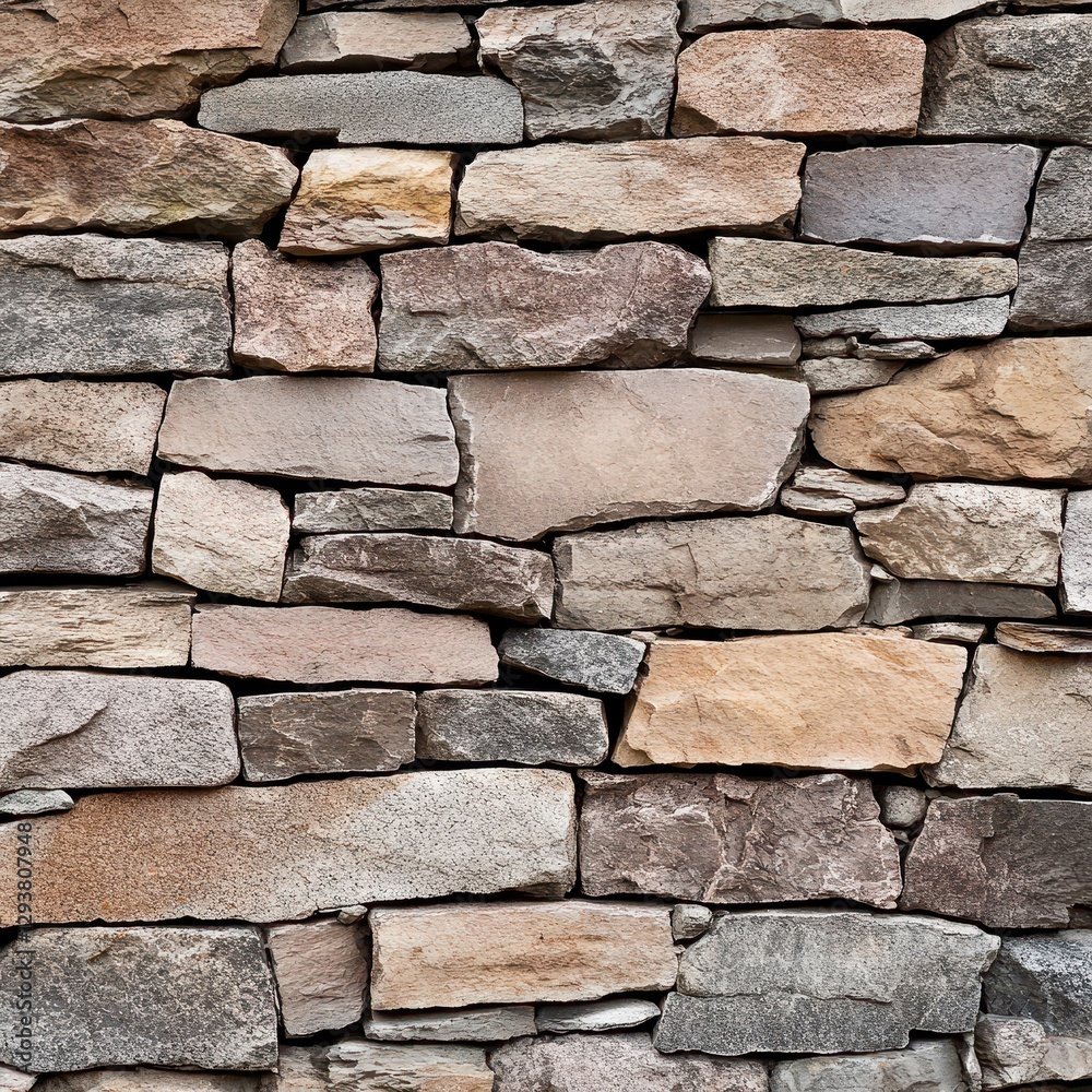 Natural stone wall with diverse texture and colors Natural stone wall with diverse texture and colors