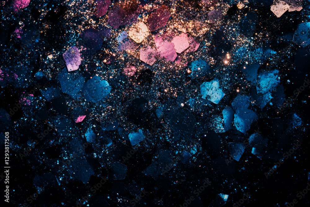 Abstract shiny diamonds background. Luxury glitter crystal stone backdrop