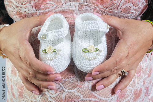 Handmade Baby Booties