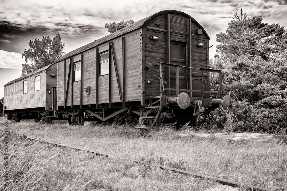 alter Eisenbahnwaggon