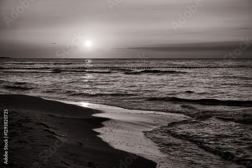 Sonnenuntergang über der Ostsee