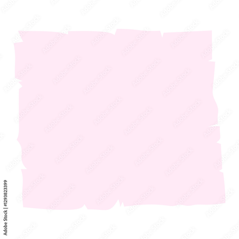 Pink Sticky Notes. Pastel Memo Paper for Planner and Scrapbooking Pink Sticky Notes. Pastel Memo Paper for Planner and Scrapbooking