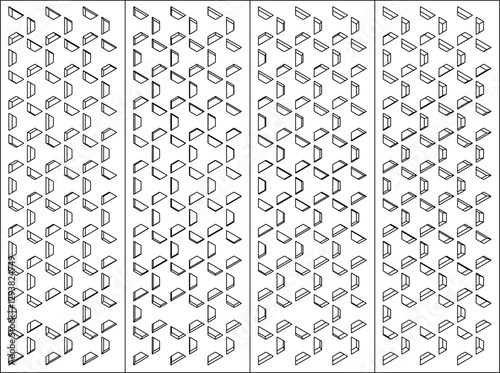 sketch vector silhouette illustration background pattern cnc partition abstract modern classic ethnic traditional 