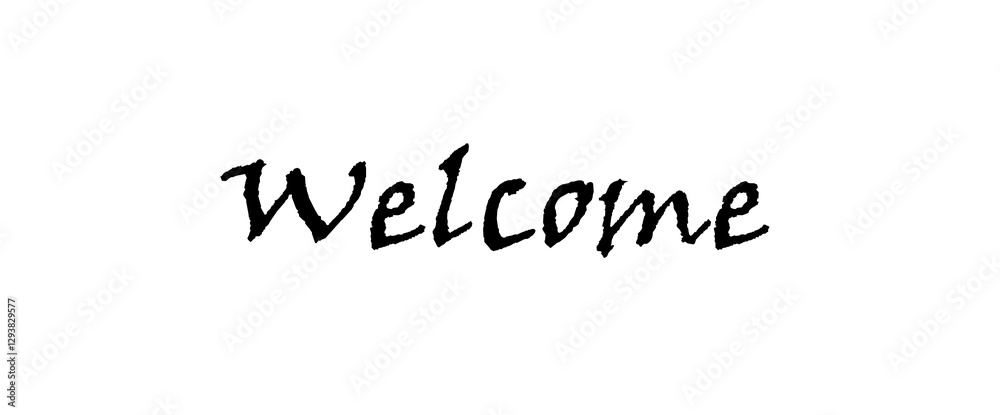 Fototapeta premium Welcome inspirational and motivational quotes, typography, poster and other uses. fashion, art, designs: for prints, posters, cards, t shirt, coffee mug hoodies etc.