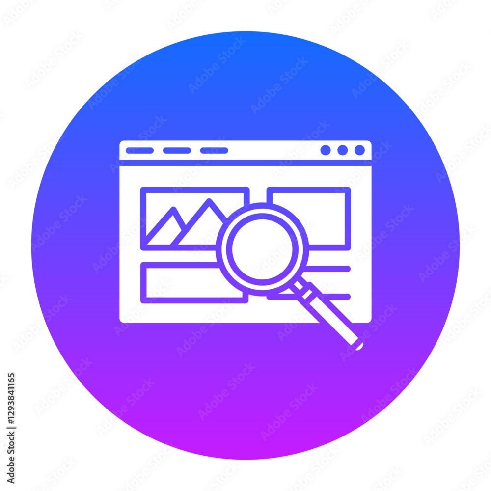 Online Search Icon Online Search Icon