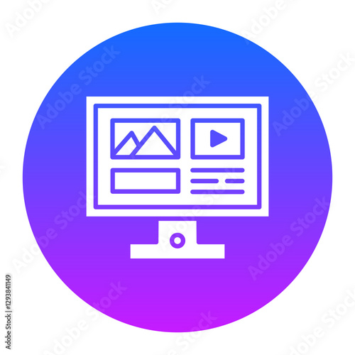 Online Content Icon