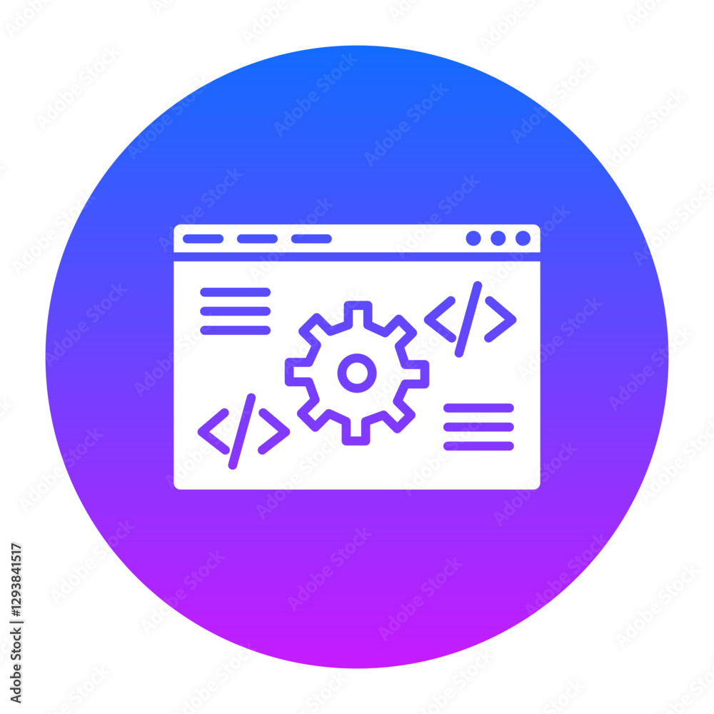 Code Settings Icon Code Settings Icon