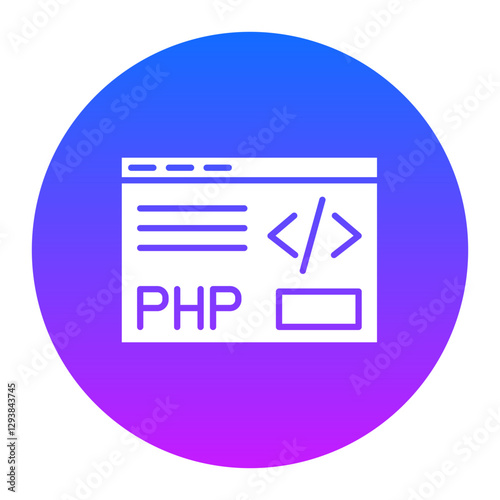 PHP Coding Icon