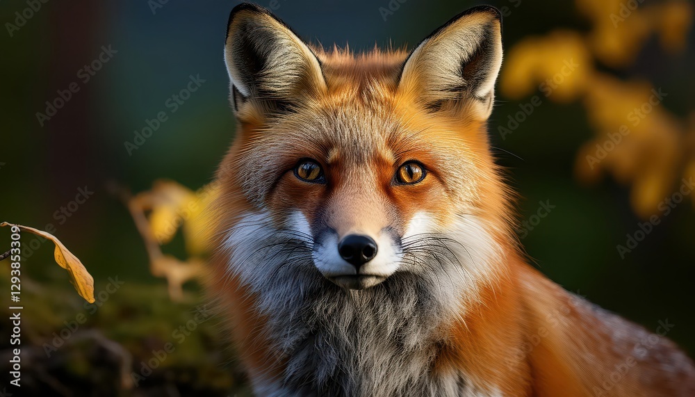 Majestic Red Fox Dashing through a Winter Wonderland, Contrasting the Pure White Snow with its Reddish Fur, Frosty Trees and Icy Landscape Evoke Tranquility and Wild Beauty. Majestic Red Fox Dashing through a Winter Wonderland, Contrasting the Pure White Snow with its Reddish Fur, Frosty Trees and Icy Landscape Evoke Tranquility and Wild Beauty.