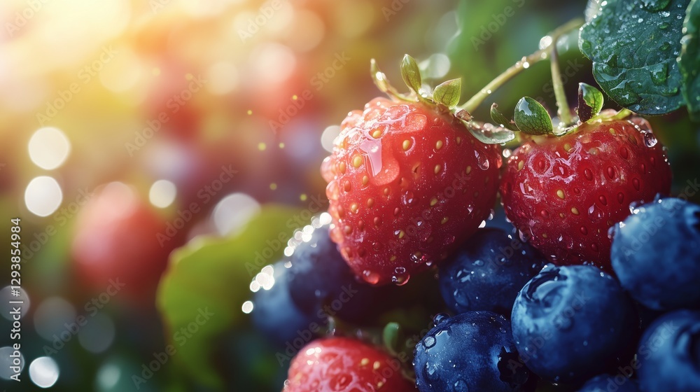 A crystal clear berry feast A crystal clear berry feast