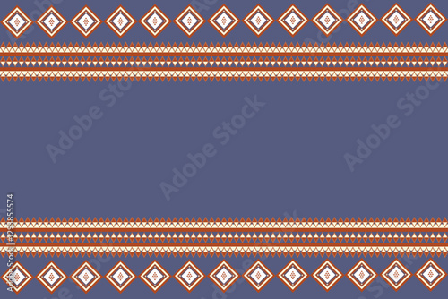 Geometric Ethnic Pattern Border, Geometric frame 