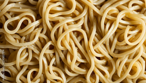 Close Up of Noodles