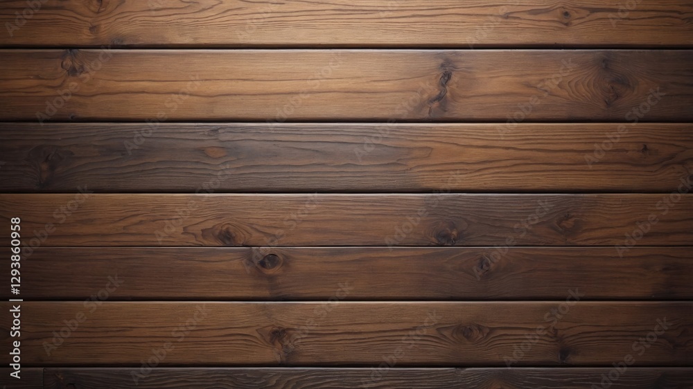 Rustic Wooden Wall with Rich Brown Textured Planks Rustic Wooden Wall with Rich Brown Textured Planks