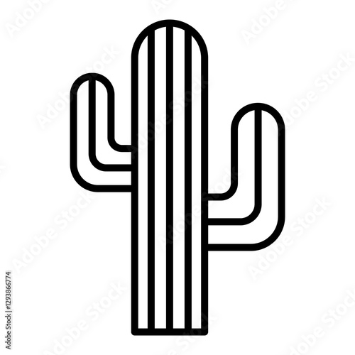 Illustration showing a black Mexican attribute icon on a white background