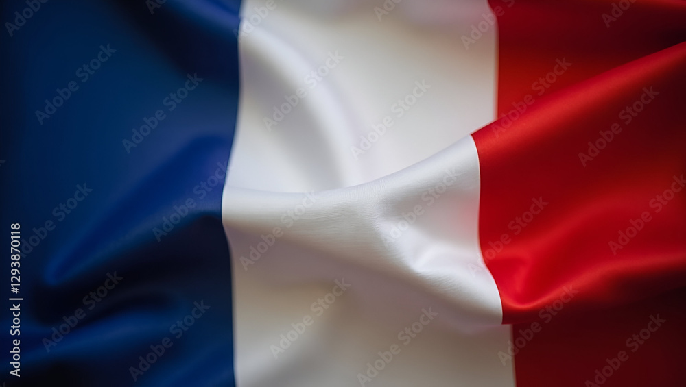 Obraz premium France nation flag background.