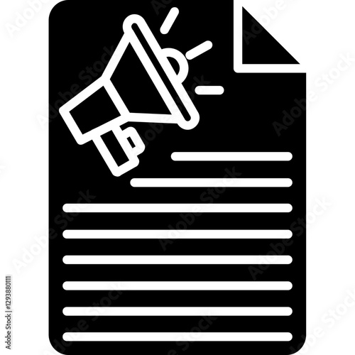 Promotional Document Icon