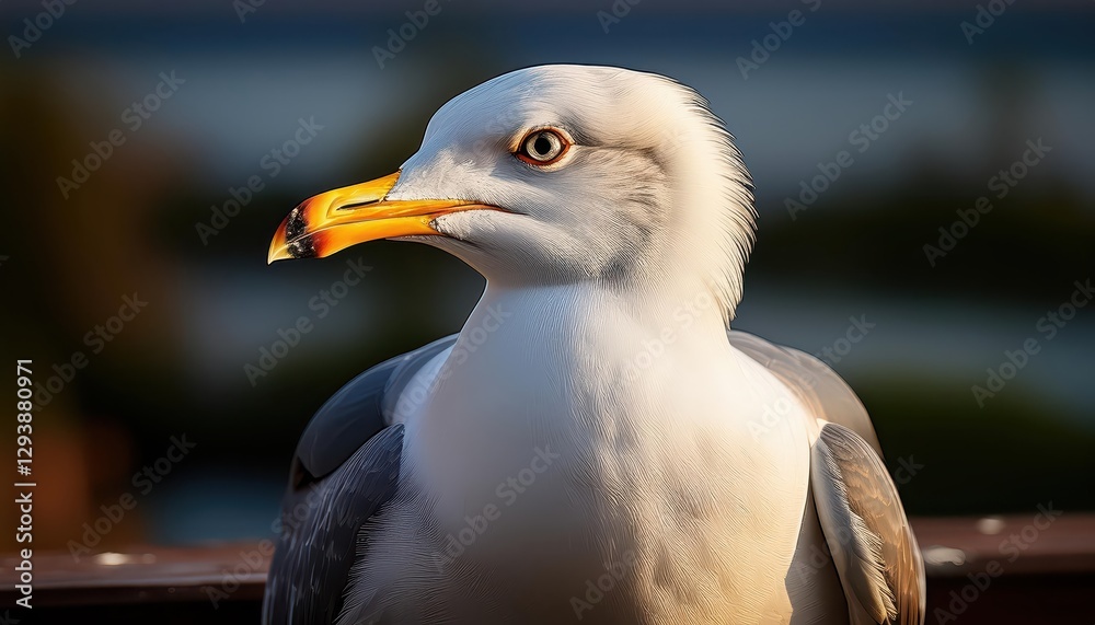 Majestic Seagull Soaring above Dramatic Sunset Clifftop, Majestic Bird Silhouetted against Vivid Oranges and Purples of the Setting Sun, Bold Textures of Rough Coastal Landscape beneath. Majestic Seagull Soaring above Dramatic Sunset Clifftop, Majestic Bird Silhouetted against Vivid Oranges and Purples of the Setting Sun, Bold Textures of Rough Coastal Landscape beneath.