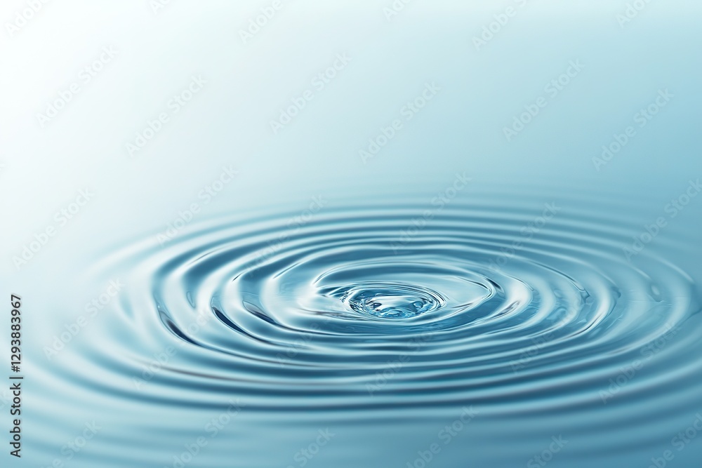 Serene Light Blue Water Background: Perfect for websites, presentations, social media, and marketing materials. Clean, minimalist design with ample copy space for text and branding. Ideal for summer  