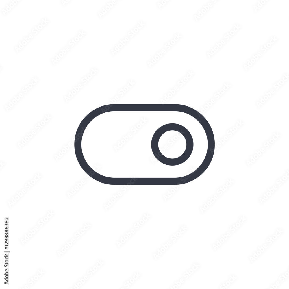 toggle icon symbol vector sign isolated on white background illustration for graphic and web design toggle icon symbol vector sign isolated on white background illustration for graphic and web design