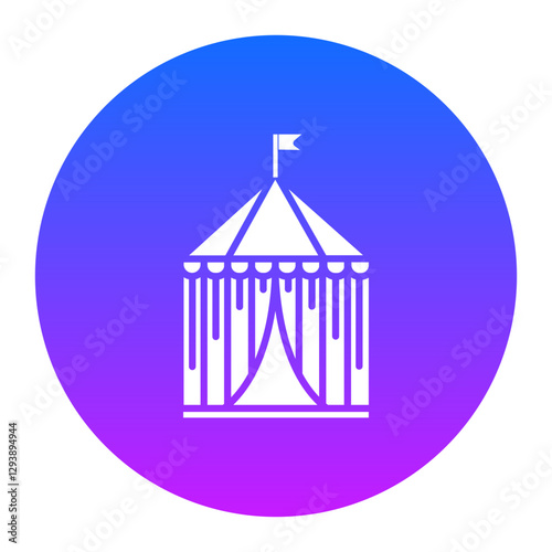 Circus Tent Icon