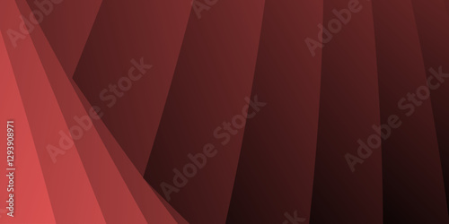 The image shows a collection of abstract, layered red and black shapes. Its abstract nature makes it a good choice for use as a graphic or design element.