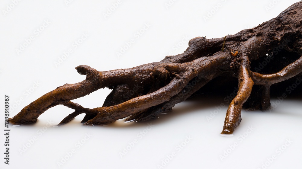Submerged Mangrove Roots: A Study in Texture and Form Submerged Mangrove Roots: A Study in Texture and Form