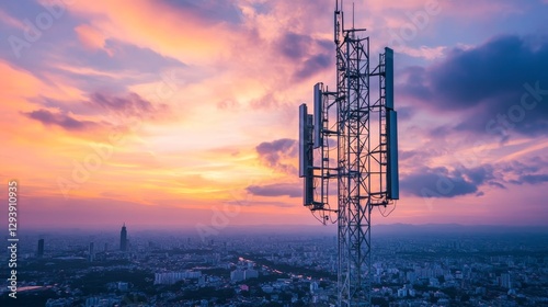 Installation and impact of new 5g mobile towers on connectivity and communication networks