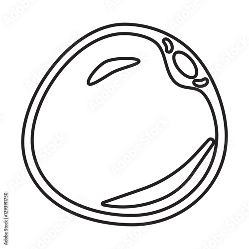 Adipocyte line icon