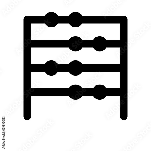 abacus for mathematics icons