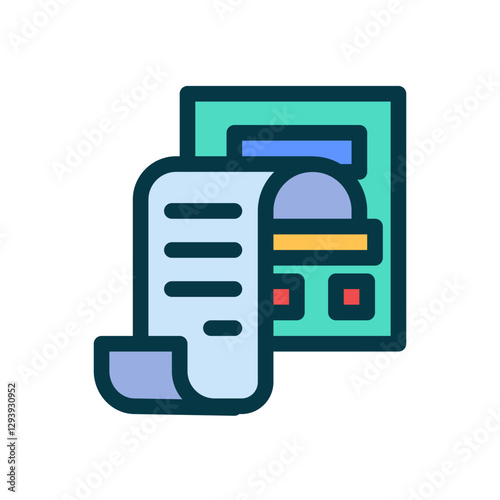 Online invoice generator icon