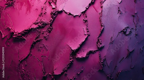 Grunge purple plaster wall surface