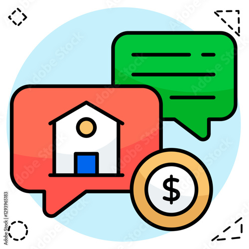 A creative design icon of guidebook