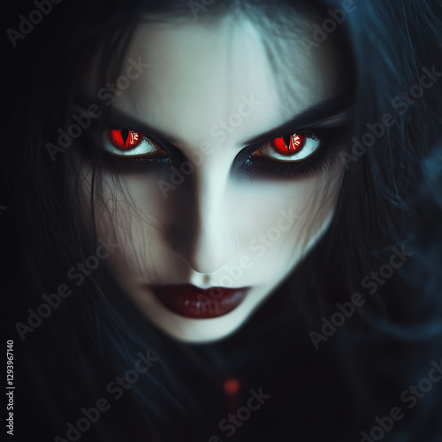 portrait of a vampire