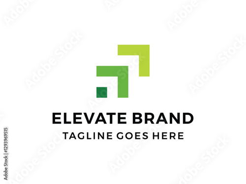 editable vector creative elevate symbol design illustration isolated on transparent background