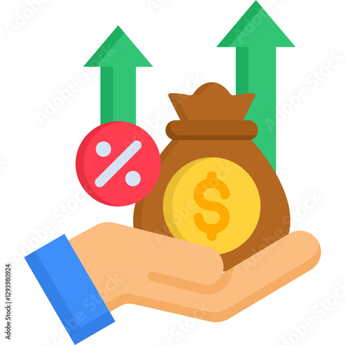 Interest Rate Icon