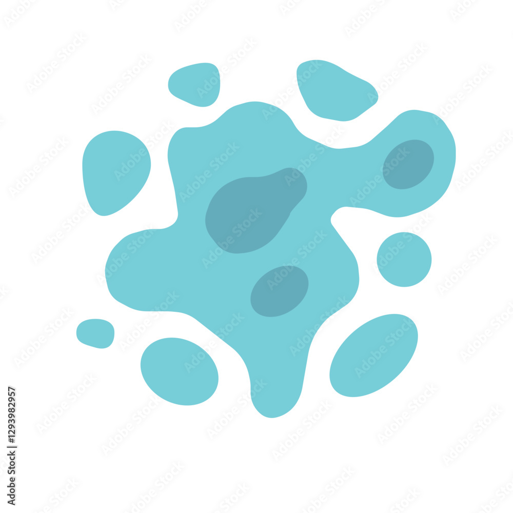 Fototapeta premium b cell apoptosis colored icon