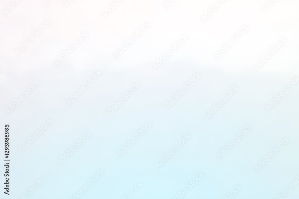 Fototapeta premium simple gradient transitions from soft white to light blue.