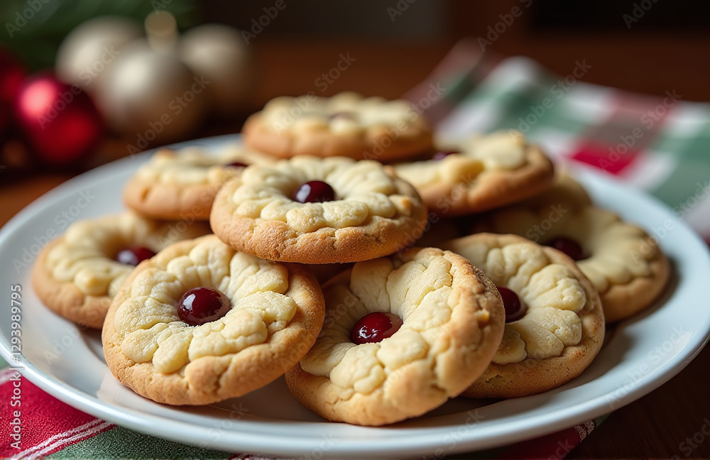 Freshly Baked Cookies Were A Staple In Every Household During The Holidays. Freshly Baked Cookies Were A Staple In Every Household During The Holidays.