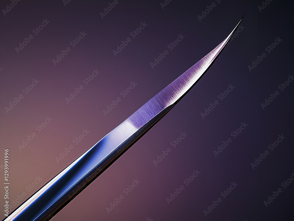 Sharp Surgical Blade Close-Up – Precision Medical Instrument Sharp Surgical Blade Close-Up – Precision Medical Instrument