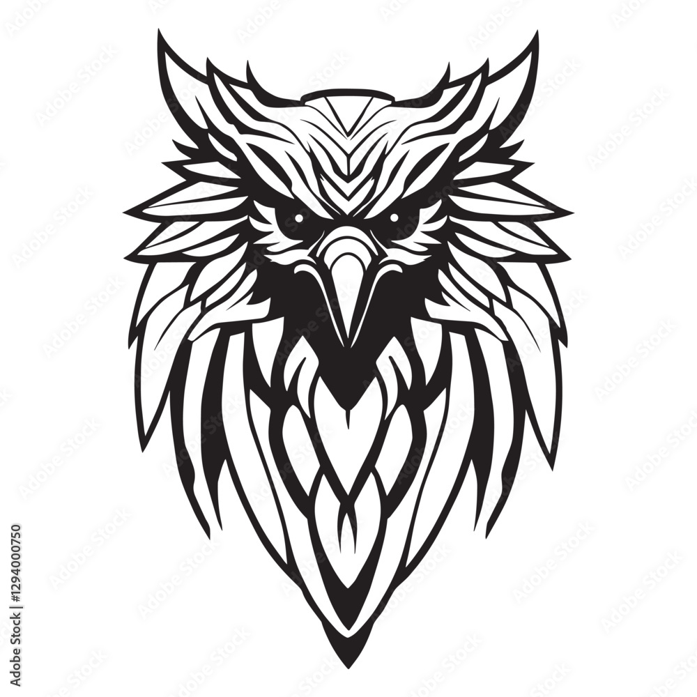 Obraz premium head of the eagle
