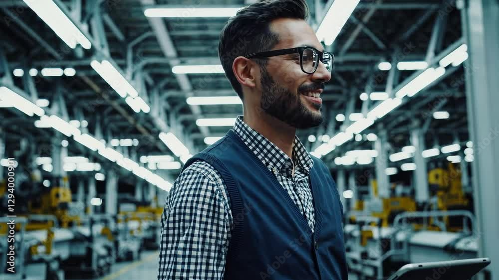 The Professional Man in Factory The Professional Man in Factory